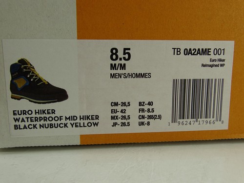 Botas Timberland EURO HIKER Número 42 UK 8 - Imagen 12 de 12