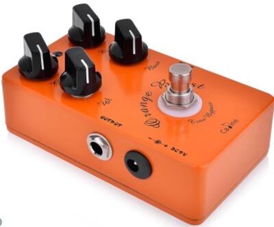 CALINE ORANGE BURST CP-18 Pedal With 4 Control Knobs New