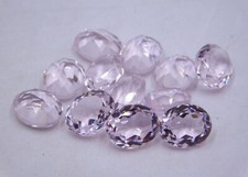 8x10 MM Lab Created Pink Sapphire Oval Cut Loose Gemstone For Jewelry P-3321
