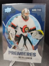 2023-24 UD Ice Hockey Leevi Merilainen RC Premieres Blue /799 #231