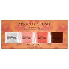 Image of Nails Inc Nail Polish Set - Apricot Crush (4 x 14ml)