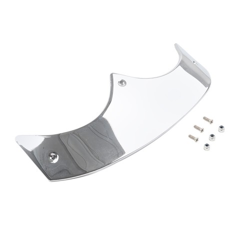 Rear Mudguard Tip Edge Trim Chrome For Harley Fat Boy FLSTF 89-06 - Picture 2 of 12