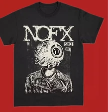 NEW! NOFX - Stickin' In My Eye Unisex Cotton T-Shirt (Black), Size S-5XL