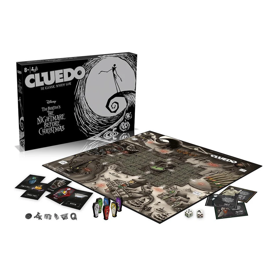 Nightmare Before Christmas Cluedo Mystery Board Game - Image 2 of 4