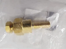 The Install Bay BT305L GM Battery Side-post Adapter Brass - Long