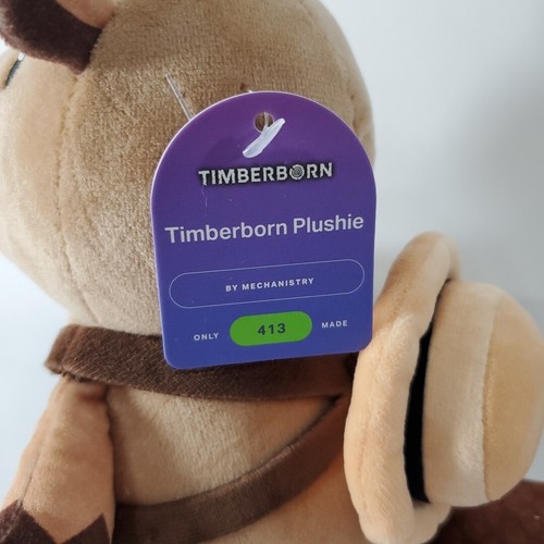 Makeship Timberborn Plushie by Mechanistry STEAM GAME Only 413 Made NEW RARE - 第 8/14 張圖片