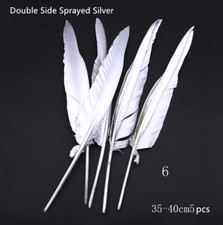 Sale Sprayed Loose Goose Feather Wedding Millinery Duck Feather Gown Costume