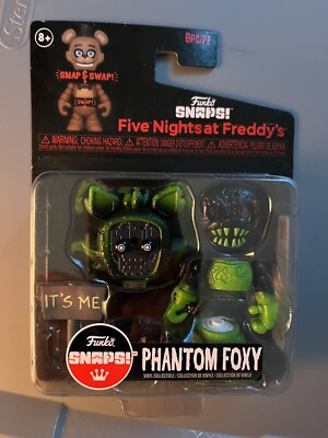 Five Nights At Freddys Snaps Phantom Foxy Figure Freddy FNAF Funko Exclusive NEW