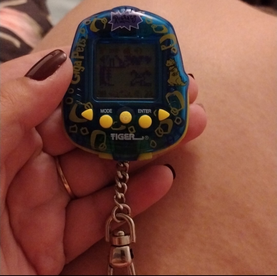 Giga Pets ギガペッツRugrats キーホルダー Giga Pets Rugrats Tiger Keychain - WORKS With no sound. | eBay