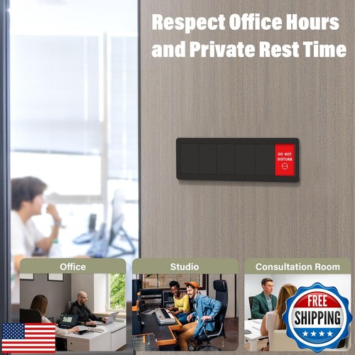 Office Door Sign-6 Options Door Signs for Office In A Meeting Sign/Out Of Off - Picture 5 of 5