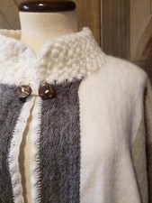 AMOR A LA VIDA Alpaca Women Cape Crochet Fair Trade Wrap Shawl Luxurious Elegant