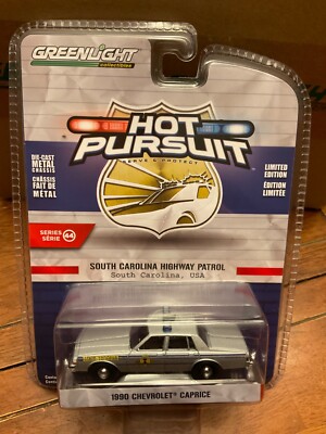 Greenlight Hot Pursuit 1990 Chevrolet Caprice South Carolin State Highway Patrol