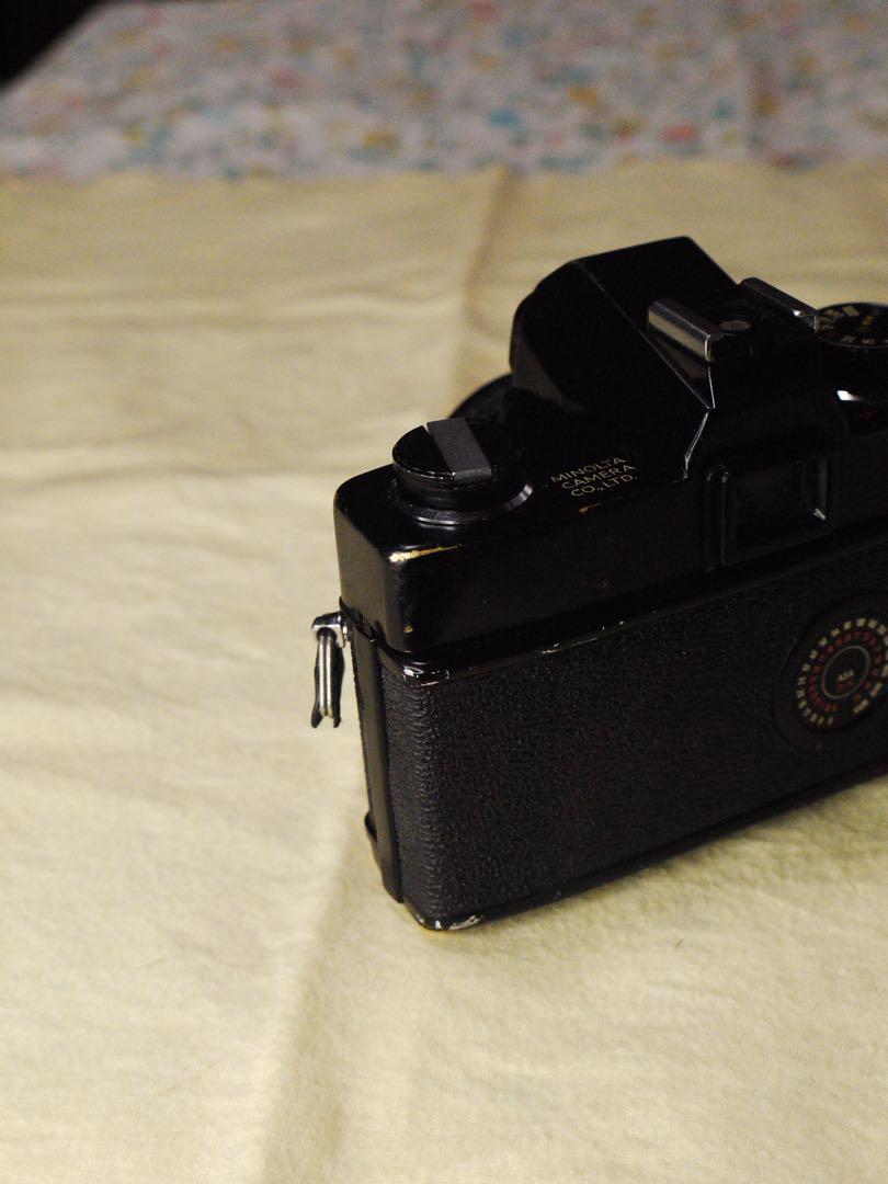 MINOLTA SRT SUPER BLACK MD ROKKOR 50mm f1.7 lens SLR Film