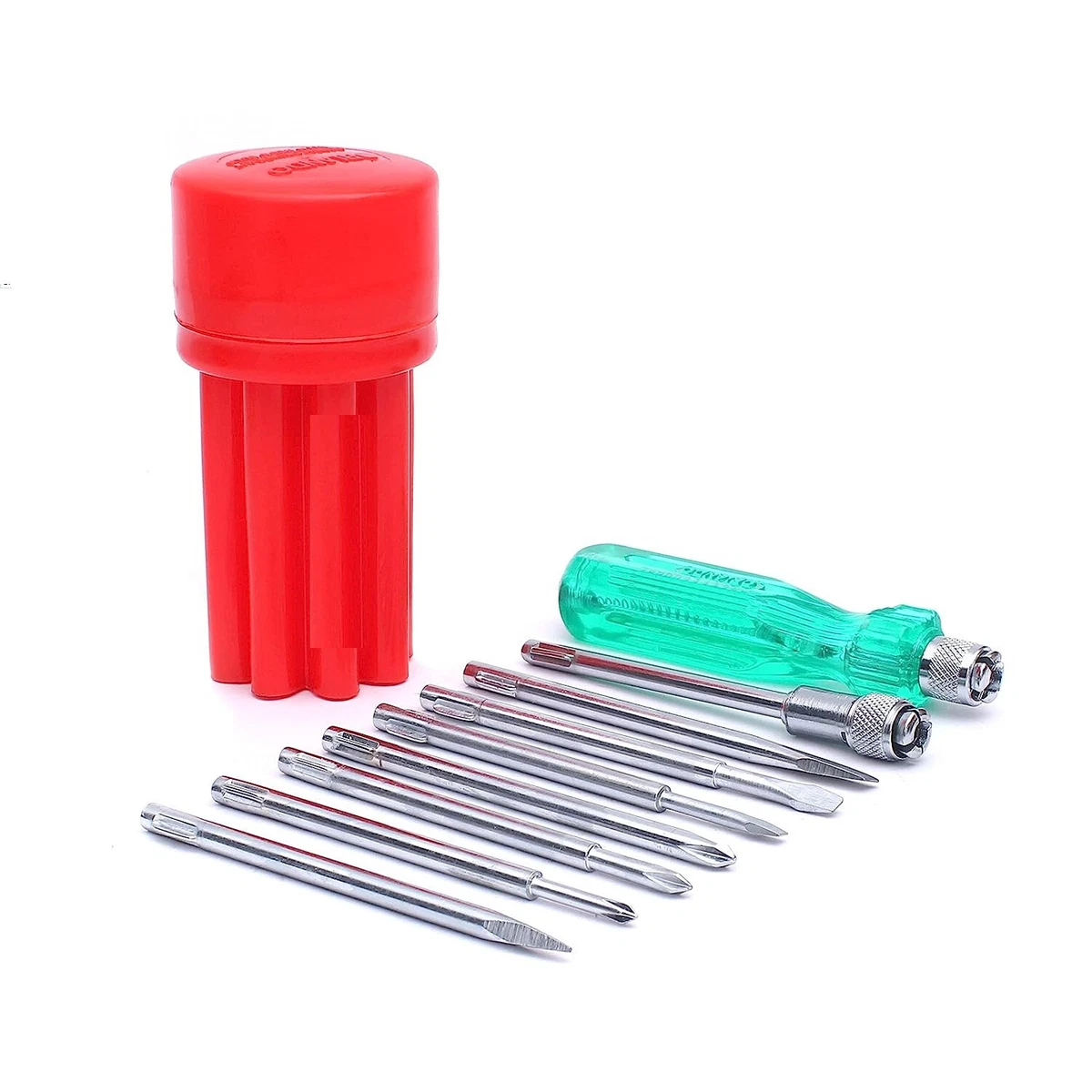 Screwdriver Set With 8 Blades 1 Tester Tools Kit For Multipurpose Use