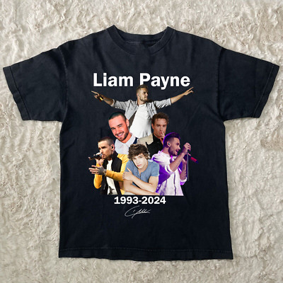 NEW Collection Liam Payne One Direction 1993-2024 Black All Size Shirt AR325