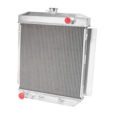 4 Row Aluminum Radiator For 1954-1956 1955 Ford Country Squire Fairlane Mainline