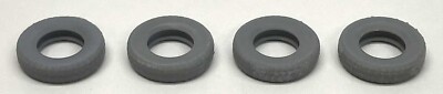 Phoenix Precision Models HO 31541 Single Tires Unpainted Scenery Accessory
