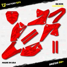 Code Red Slick Racing Graphics Kit fits 08-22 Suzuki DRZ125 DRZ 125 Decals