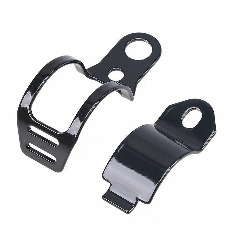 2x 27-31mm Horquilla Oreja Abrazadera Moto Señal Giratoria Luz Montaje Soportes Soporte Foto 2 de 4