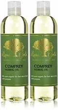 Premium Liquid Gold Comfrey Herbal Oil 100% Pure Organic Natural Skin Hair Care 