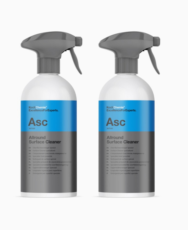 Koch Chemie Allround Surface Cleaner Asc 500 ml Oberflächenreiniger Spezial 2x