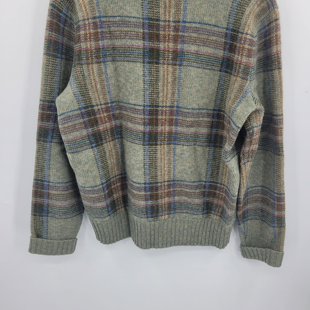 Vintage 80's Polo Ralph Lauren Sweater L Green Wool Alpaca