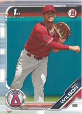 2019 Bowman Draft Will Wilson #BD-182 RC