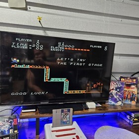 Trojan - Nintendo Nes - Cart With Box - Tested - Capcom - Actually Tested