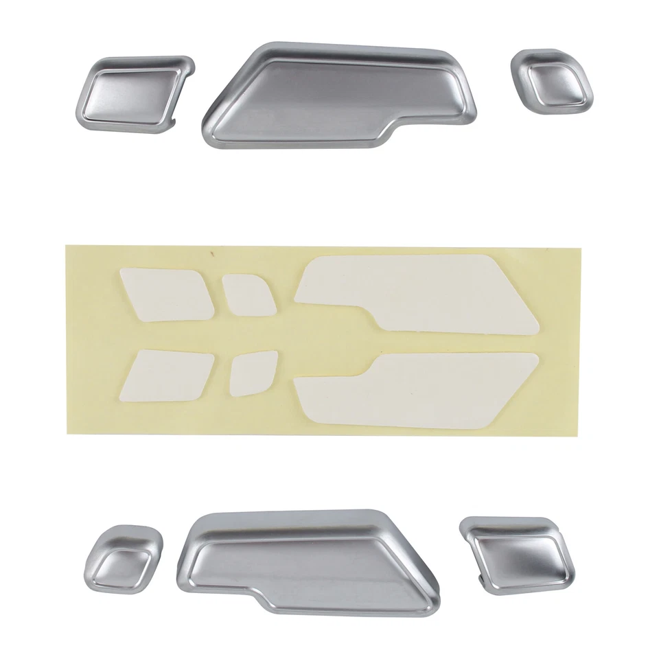 Matt Chrome Door Seat Adjust Switch Button for 2012-2014 Mercedes-Benz CLS63 AMG - Image 2 of 4