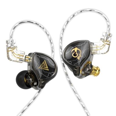 QKZ x HBB Earphones 1 Dynamic HIFI Bass Earbuds In Ear Monitor Headphones Headse