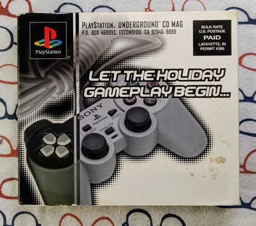 Playstation Underground Demo Disc V2.4 - Sony Playstation 1 PS1 - Complete Copy - Picture 2 of 4