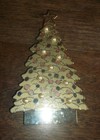Vintage Gloria Dunhin 1992 Goldtone & Pearls Christmas Tree Ornament — photo 5