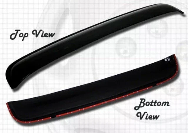 Protector de lluvia viseras deflector canal de salida y techo corredizo 5 piezas para Jeep Liberty 2008-2012 Foto 2 de 4