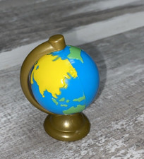 FISHER PRICE Loving Family Dollhouse WORLD GLOBE ATLAS MAP Office Doll Toy Spins