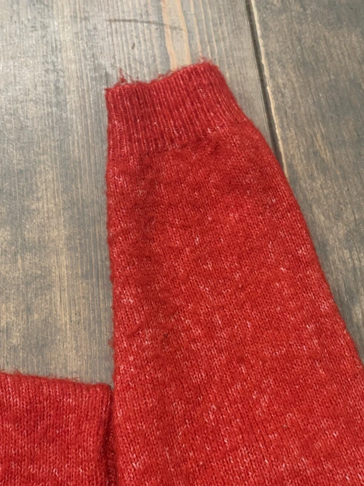 H & M ребенка ясельного возраста девочки длинным рукавом Рождество MouseTree красный ворота свитер Sz:3-4T - Изображение 3 из 4