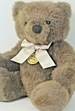 Dakin Baron Bear Plush 1986 Limited Edition Brown Teddy Bear Jointed Collectible