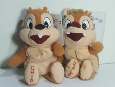 Disney Store Chip N Dale Mini Bean Bag Plush New W Tags Mint
