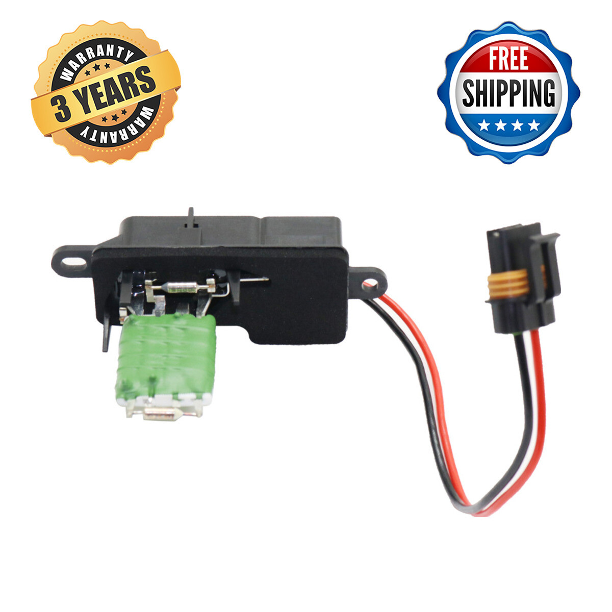 YHTAUTO AC Heater Blower Motor Resistor - Fits 1996-2005 Chevrolet Astro & GMC Safari (Front Blower, V6 4.3L) - View #7