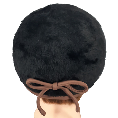 Hat Sitlcrs Duchiss Body Made in Italy Vintage Womens Black  display picture 3