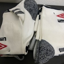     Umbro 4 Pair Knee High Soccer Socks - Youth, Size 2   As Shown   