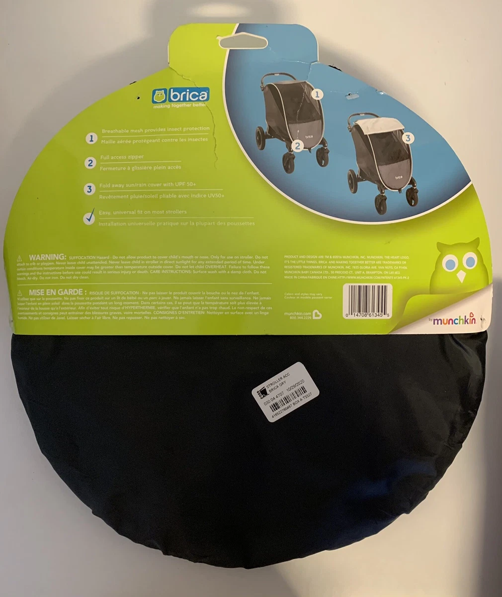 Munchkin Brica Stroller Comfort Canopy NEW