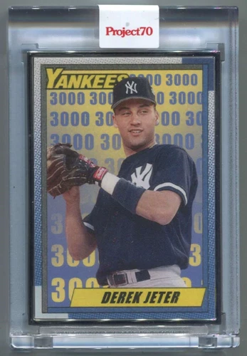 TOPPS PROJECT 70 SILVER ARTIST PROOF 423 DEREK JETER by INFINITE ARCHIVES 41/51