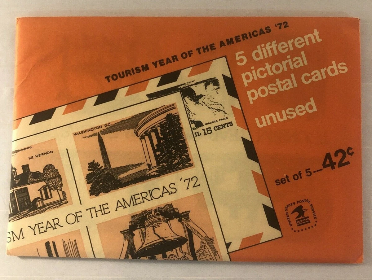 Collection Of Postal Cards Unused 5 Different Postal Cards