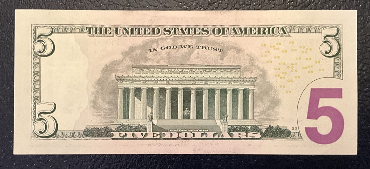 July 16th 1975 Birthday Anniversary Bill $5 US Dollars Note **L@@K