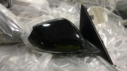 OEM Side View Door Mirror For Xf Right Blk Pwr Tested Gd Cvr Scratches