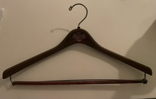 Heavy plastic suit hanger from Britches of Georgetown a former Atlanta GA store