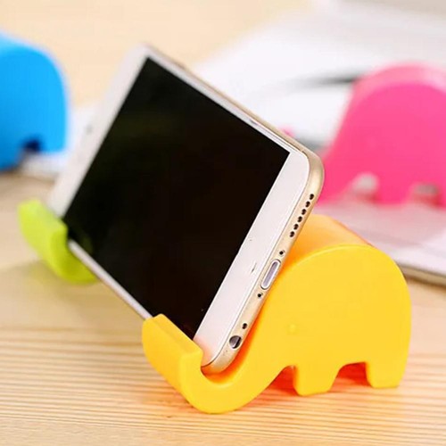 Creative Cute Elephant Phone Holder Plastic Stand For Portable 1x Cell 9CZ0 - Photo 6 sur 11