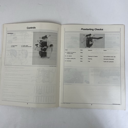 Manuale Operatori Soffiatore Elettrico John Deere 2E OM-TY20733 Edizione K4 - Foto 8 di 11