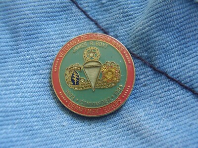 Pin Veterans of Foreign Wars USA James B. Boyt Commander 93/94 Department Europe