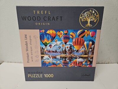 Trefl Wood Craft Colorful Balloons Jigsaw Puzzle - 1000pc